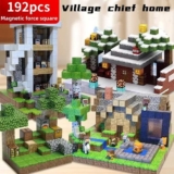 קוביות מגנטיות בעיצוב מיינקראפט לבנייה